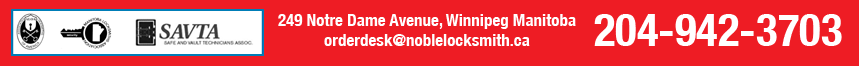 Noble Locksmith Ltd Winnipeg Manitoba 942-
